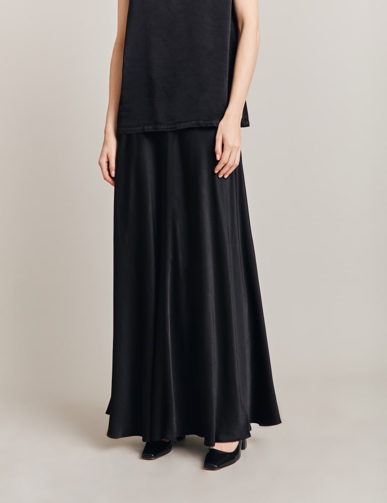 Maxi Slip Skirt Ghost M S