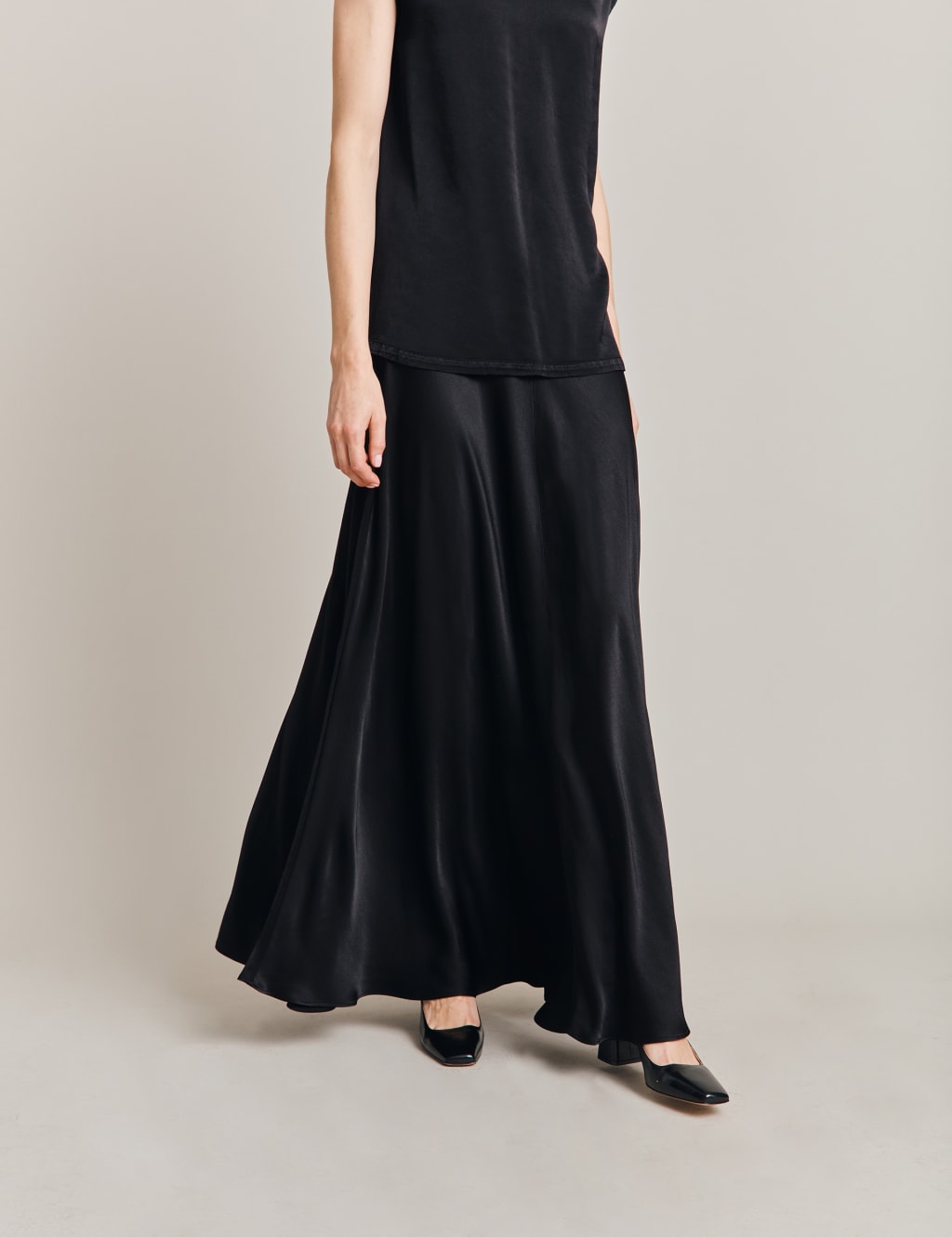 Ghost maxi skirt top