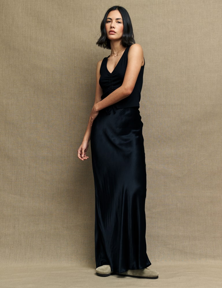 Maxi Slip Skirt