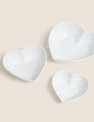 Heart shaped 2025 serving dishes