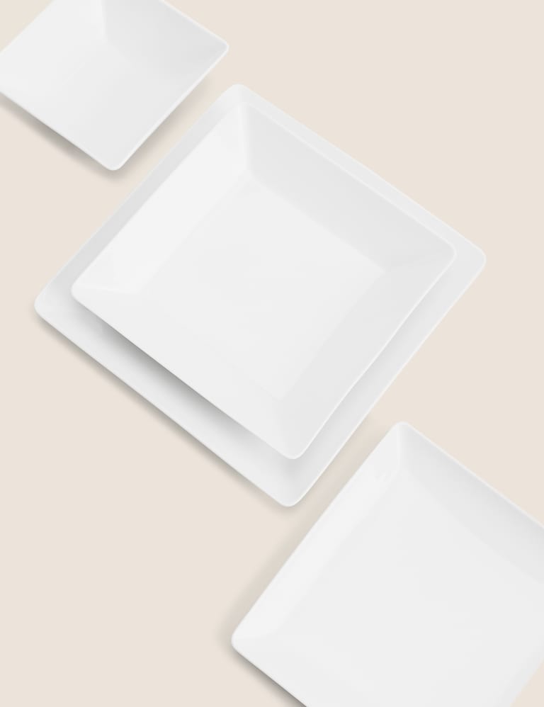 White square hotsell plates