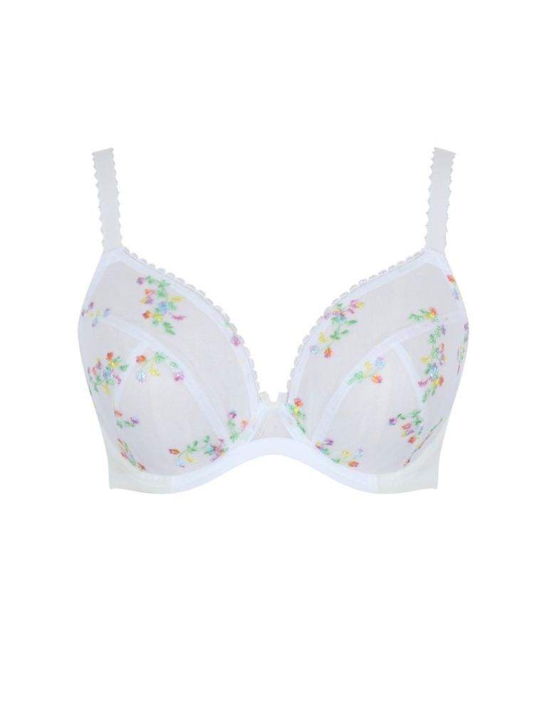Meadow Embroidery Wired Plunge Bras (D to J) 3 of 6