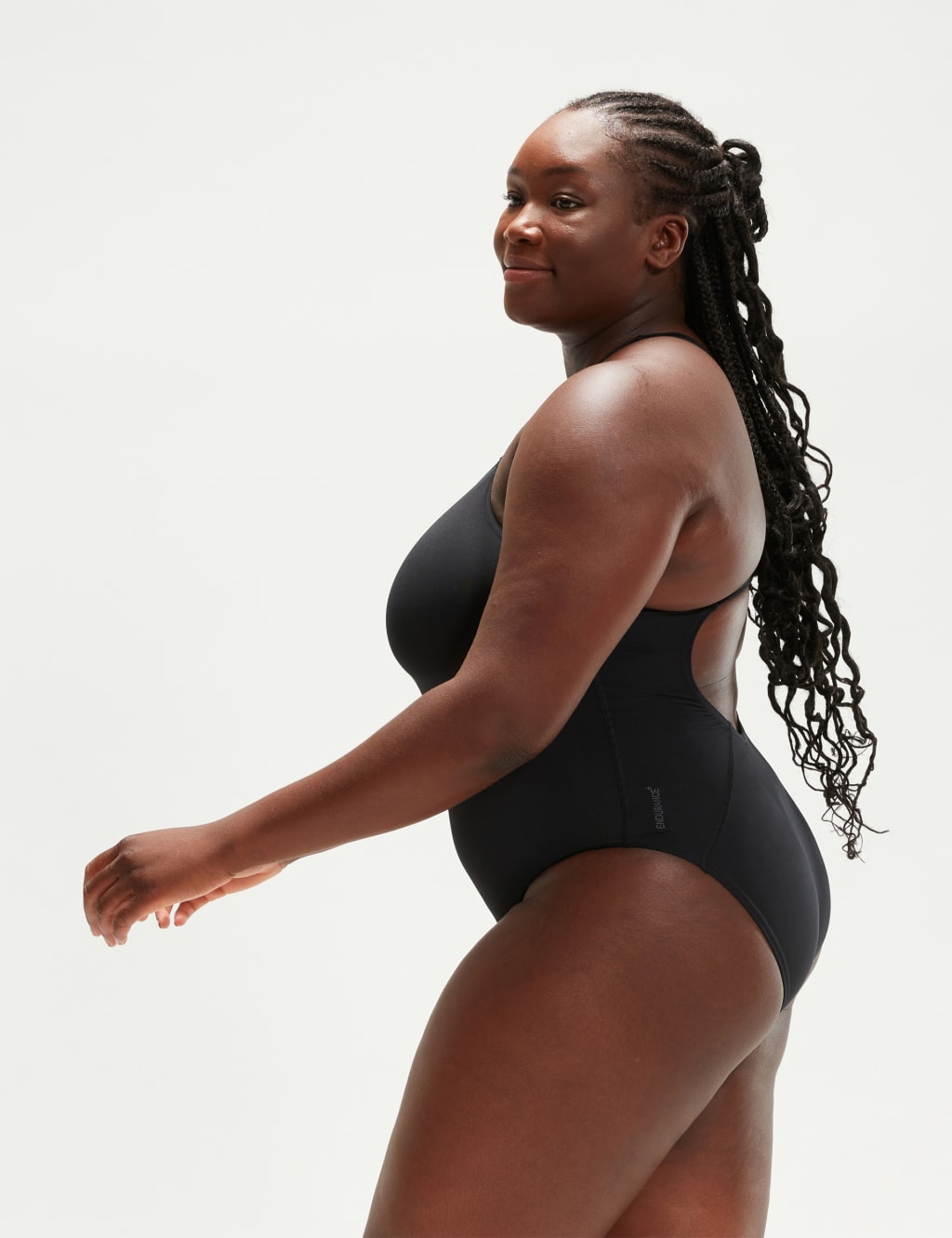 Scoop neck clearance bathing suit