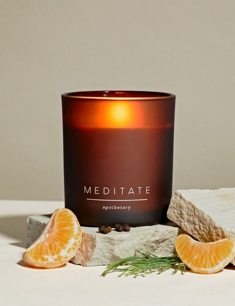 Meditate Boxed Scented Candle Gift 1 of 6