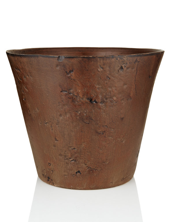 Medium Ceramic Brown Planter Image 1 of 1