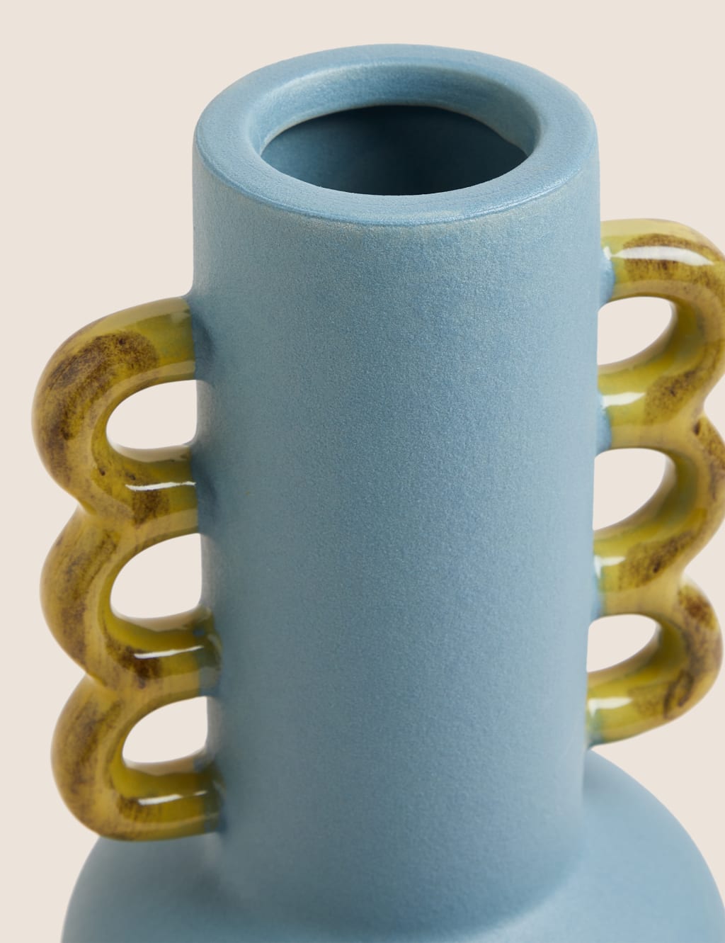 Medium Contrast Multi Handle Vase M&S Collection M&S