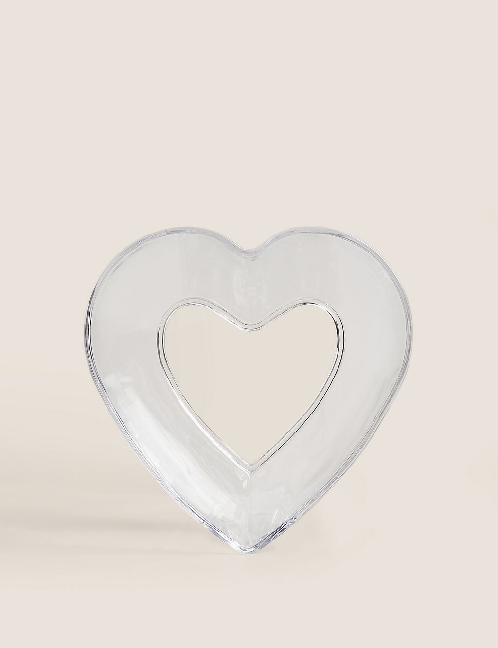 Medium Glass Heart Serving Bowl 4 of 5