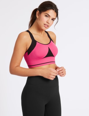 Details about MARKS & SPENCER M&S MEDIUM IMPACT SANTONI NON-WIRED BLACK/GREY SPORTS BRA SMALL Details about MARKS & SPENCER M&S MEDIUM IMPACT SANTONI NON-WIRED BLACK/GREY SPORTS BRA SMALL