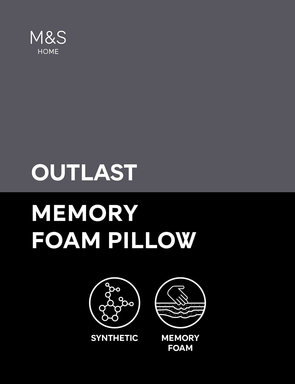Medium Memory Foam Pillow 3 of 4