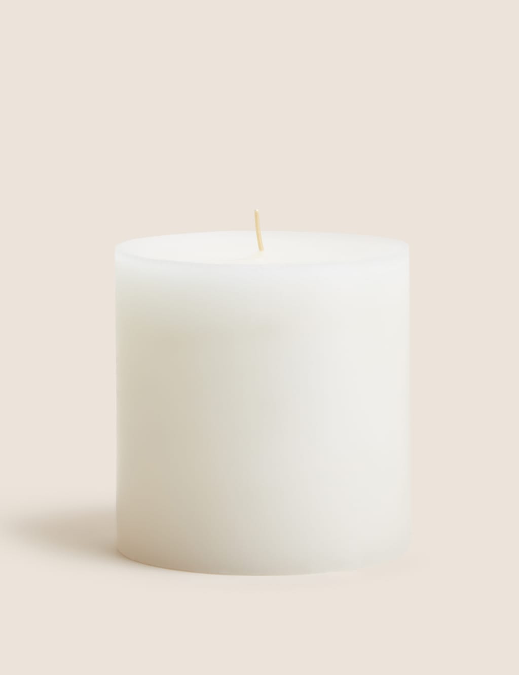 Medium Pillar Light Up Candle M&S Collection M&S