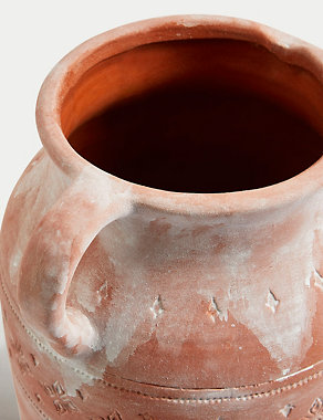 Medium Terracotta Jug Vase Image 2 of 4