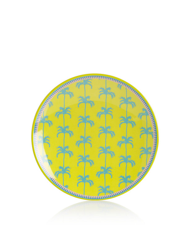 Melamine Tropical Floral Side Plate Image 1 of 2