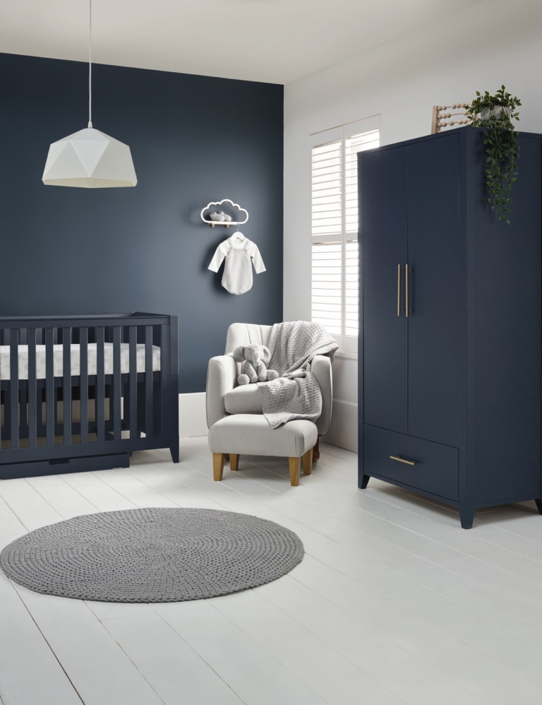 Navy blue nursery furniture deals