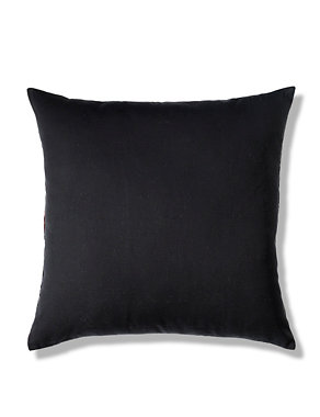 Melting Ikat Embroidered Cushion Image 2 of 3