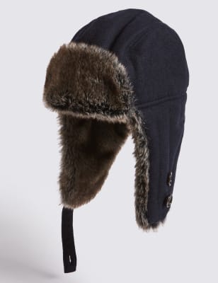 marks and spencer ladies fur hats