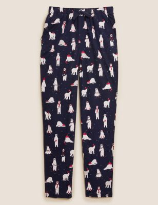 Men S Christmas Pyjama Bottoms M S Collection M S