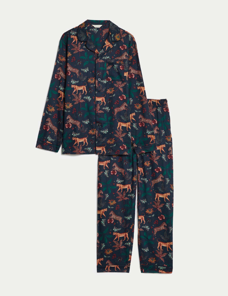 Marks and spencer mens christmas hotsell pyjamas