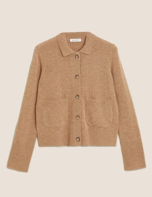 m&s merino wool cardigan