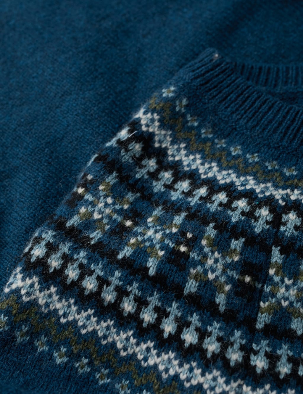 Merino Wool Fair Isle Jumper Seasalt Cornwall M&S