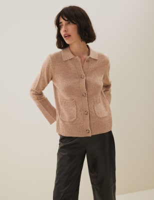 Merino shop cashmere cardigan