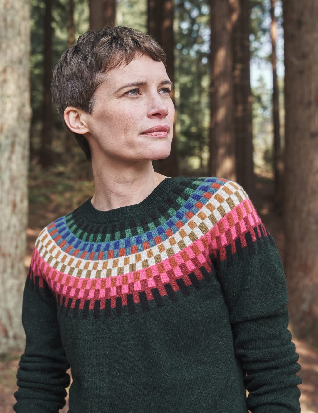 Merino Wool Rich Fair Isle Jumper Seasalt Cornwall M&S
