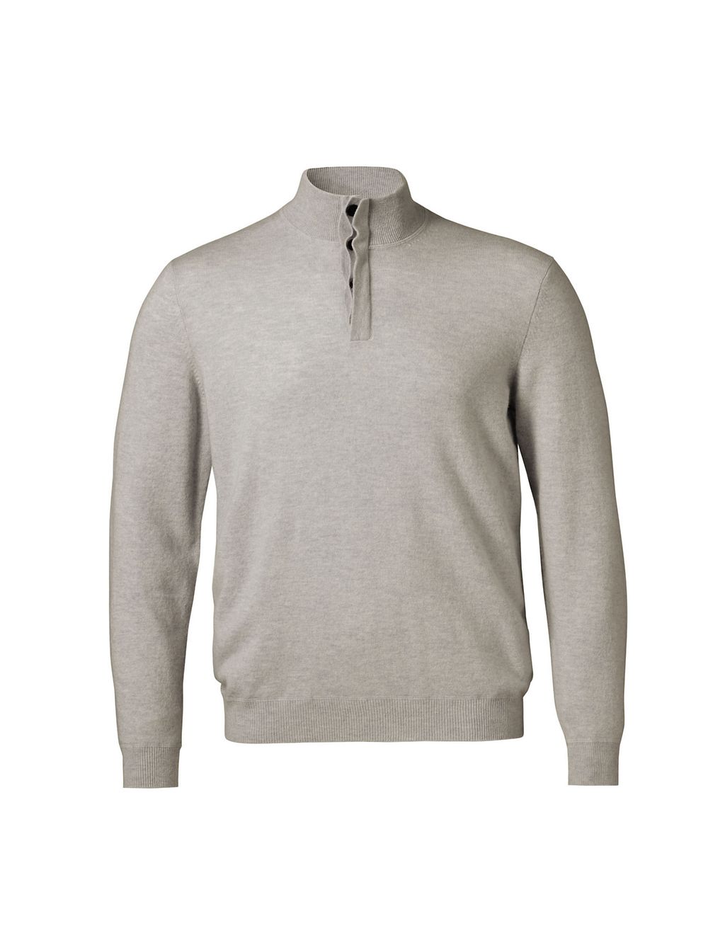 Merino Wool Rich Jumper with Cashmere 1 of 4