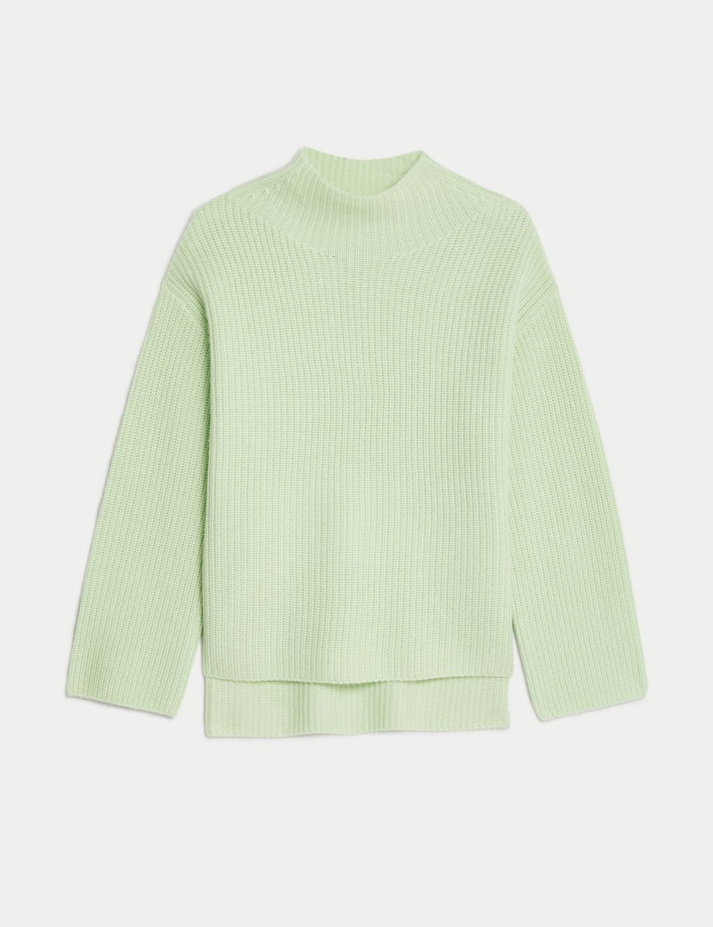 Merino Wool Rich Ribbed Jumper with Cashmere | Autograph | M&S