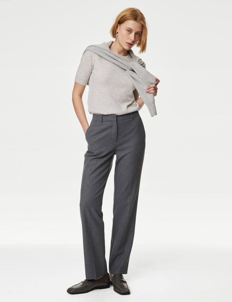 Merino Wool With Cashmere Knitted Top 3 of 6