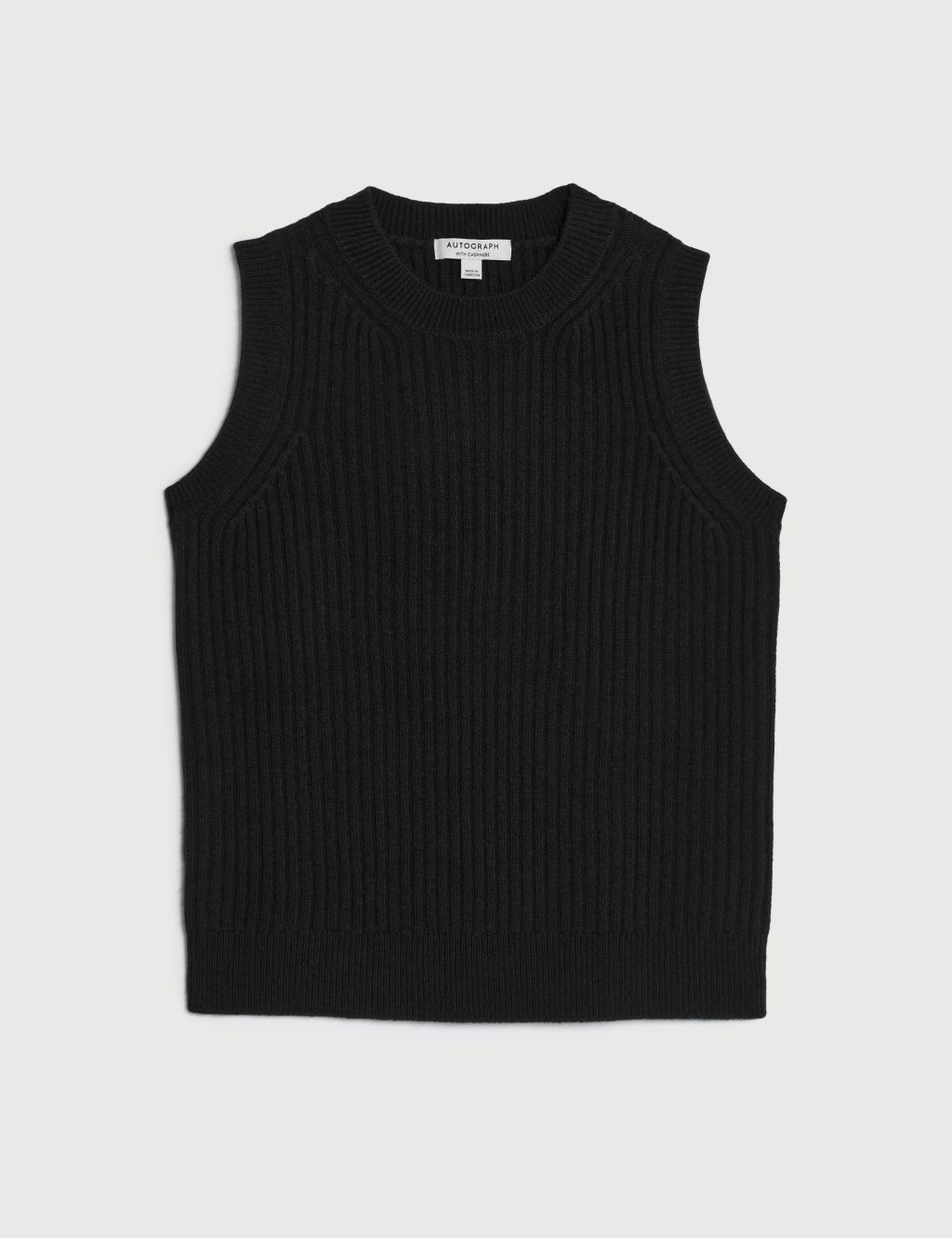 Merino Wool With Cashmere Knitted Vest | Autograph | M&S