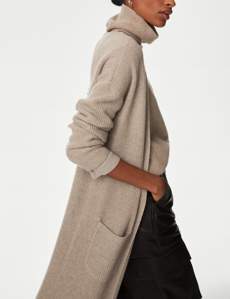 Merino wool coatigan deals
