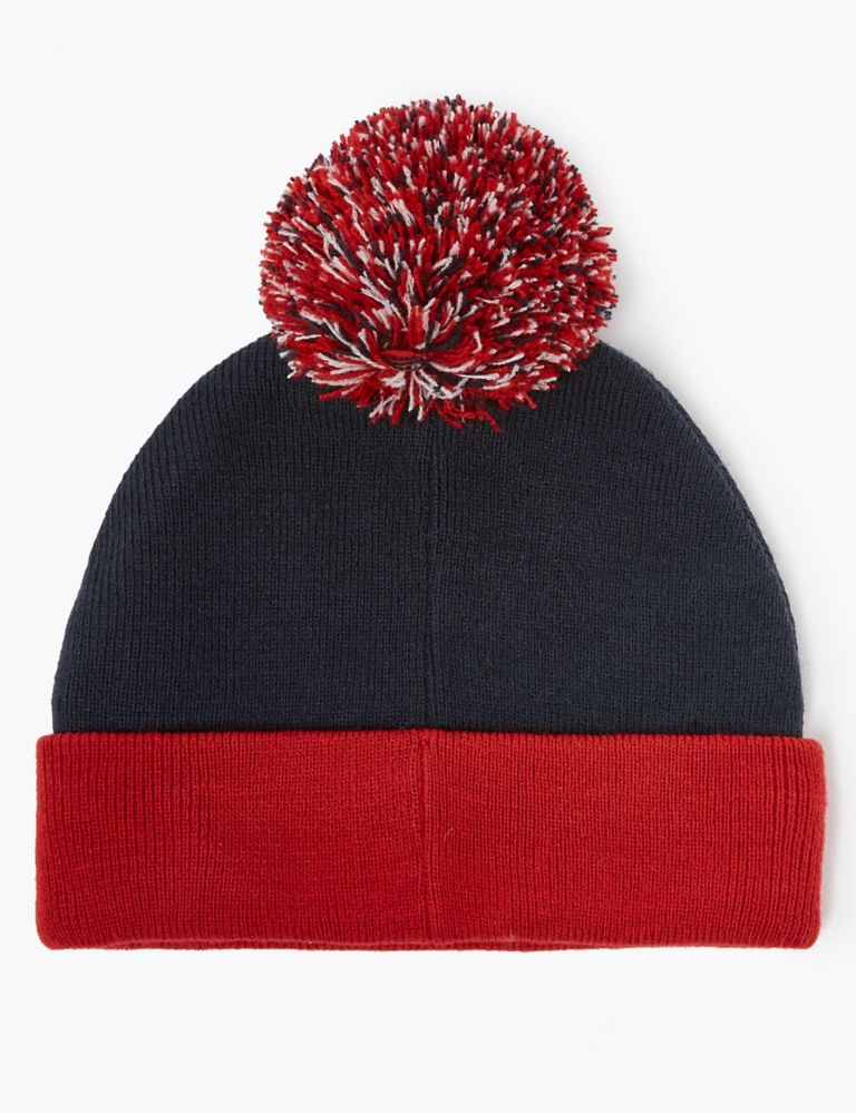 Merry Christmas Slogan Beanie Hat | M&S Collection | M&S