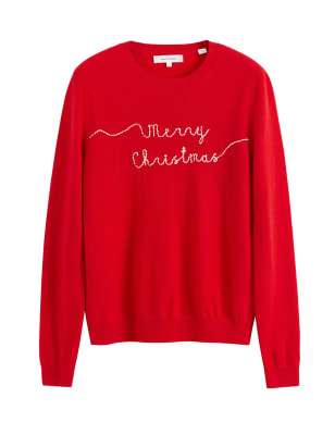 Cashmere clearance christmas jumper