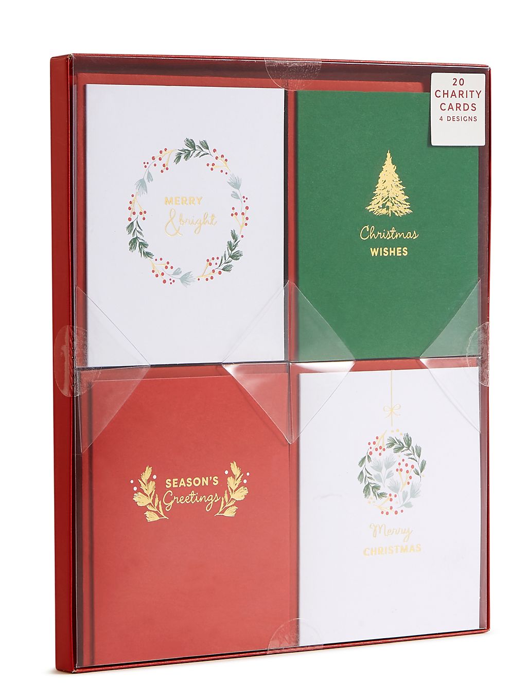 Merry Icons Christmas Charity Cards Pack of 20 5 of 7