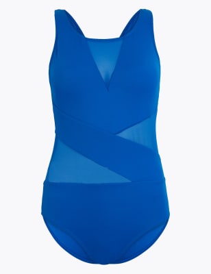 m&s mesh swimsuit