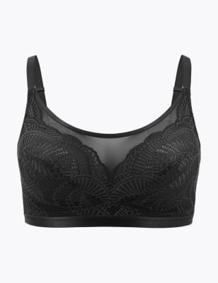 mesh lace bralette