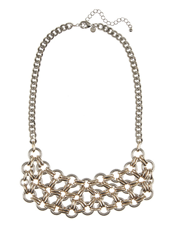 Mesh Link Collar Necklace Image 1 of 1