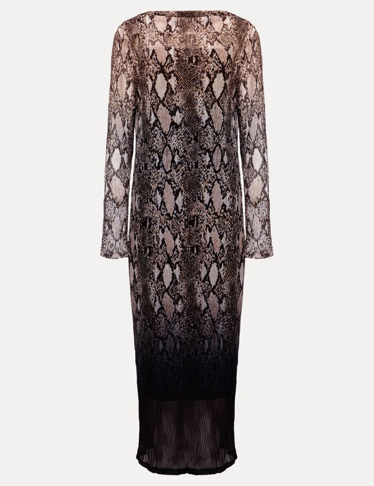 M&s snake print dress on sale