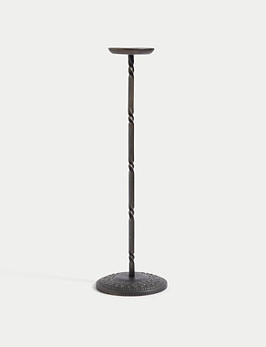 Metal Tall Candle Holder Image 2 of 4