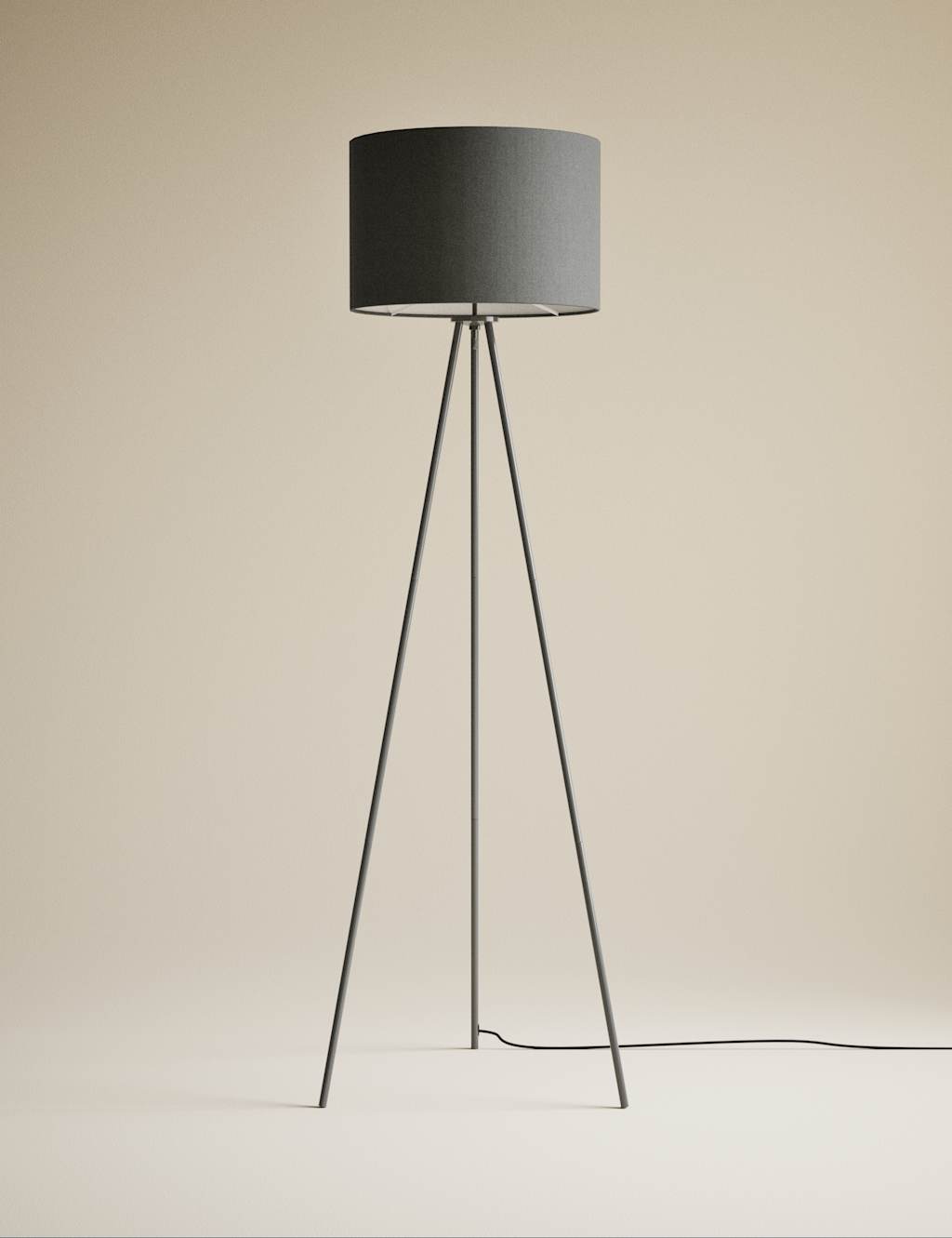 Metal Tripod Floor Lamp 1 of 3