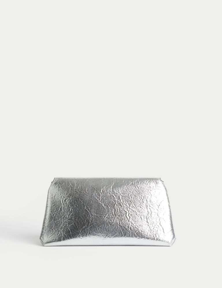 Metallic Clutch Bag 3 of 5