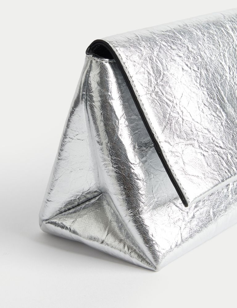 Metallic Clutch Bag 4 of 5