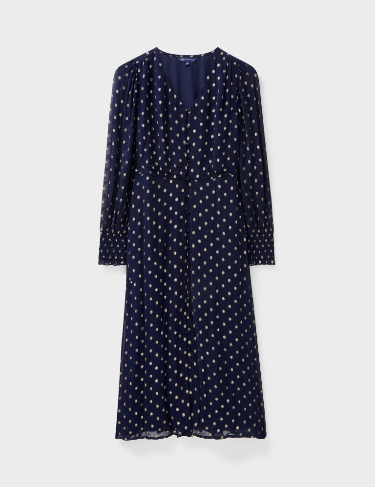 Coast jones spot midi dress cheap