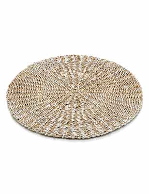 Metallic Wicker Placemat M&S