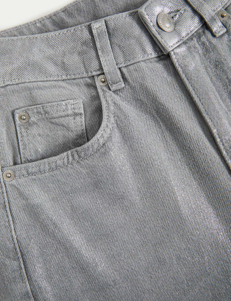 Black metallic jeans outlet