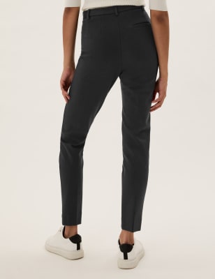 slim fit ankle trousers