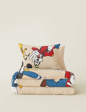 Mickey & Friends™ Cotton Blend Bedding Set Image 2 of 4