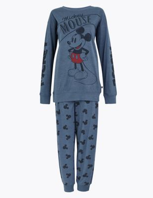 Mickey Mouse™ Print Pyjama Set, M&S Collection