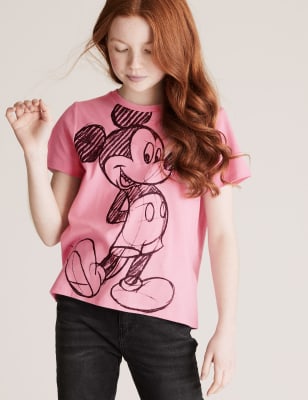 Girls mickey sale mouse shirt