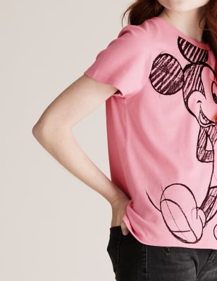 Mickey mouse clearance t shirt ladies