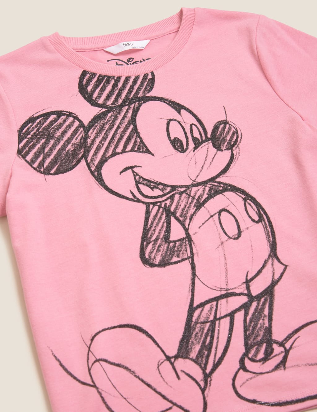mickey mouse pink shirt